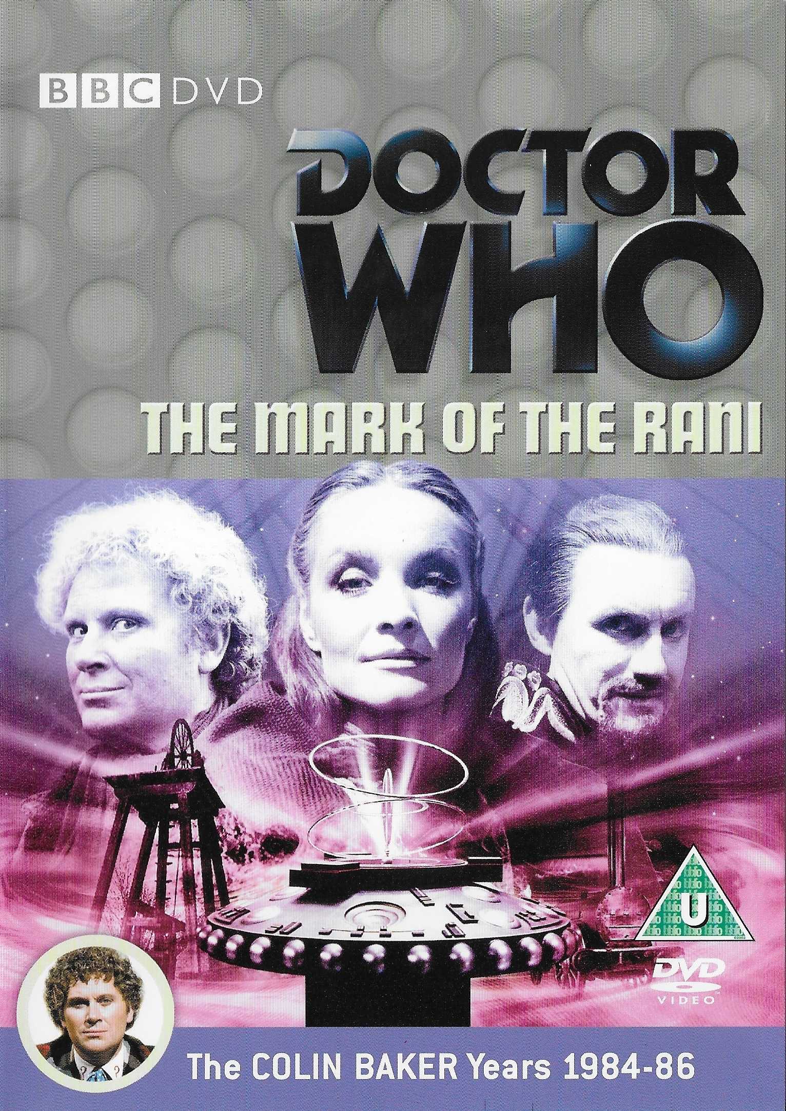 Picture of BBCDVD 2224 Doctor Who - The mark of the Rani by artist Pip and Jane Baker from the BBC records and Tapes library